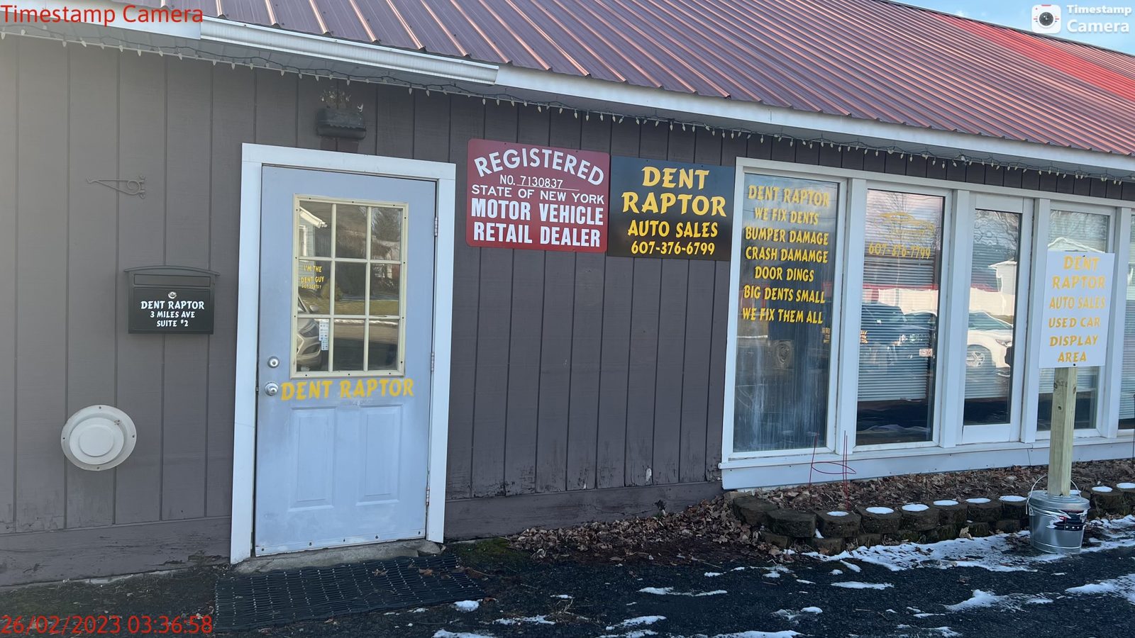 Dent Raptor Auto listing photograph