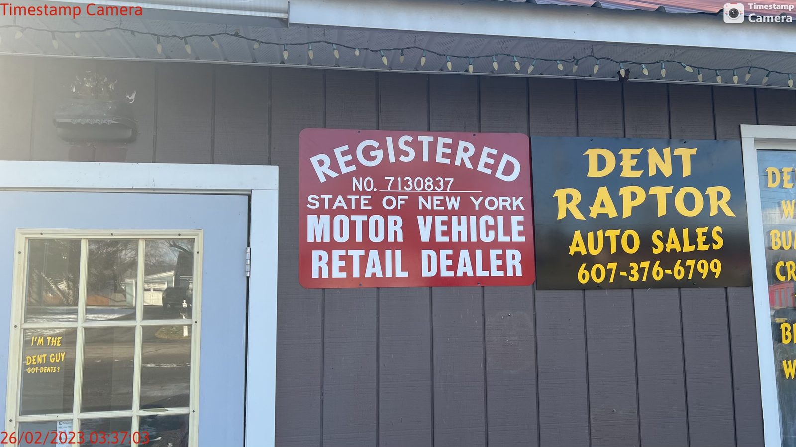 Dent Raptor Auto listing photograph